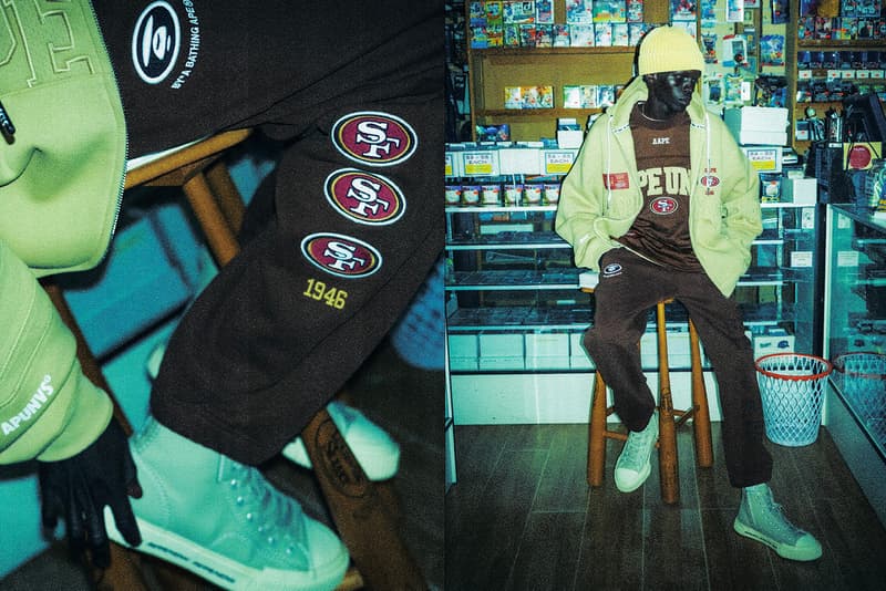 AAPE × NFL 最新 2024 秋冬聯乘系列登場