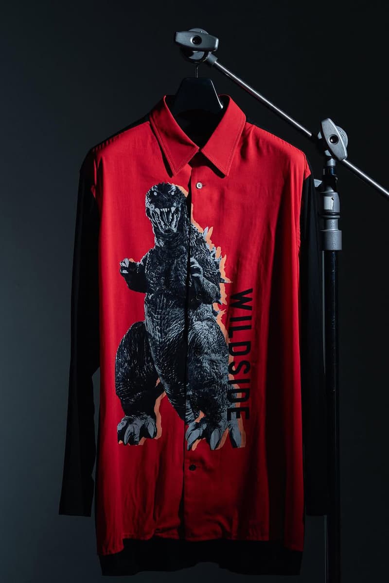 WILDSIDE YOHJI YAMAMOTO 再度聯手 IZUMONSTER 推出《哥斯拉》主題聯乘系列