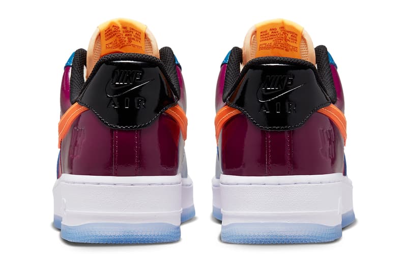 UNDEFEATED Nike Air Force 1 Low Multi-Patent DV5255-400 Release Date info store list buying guide photos price