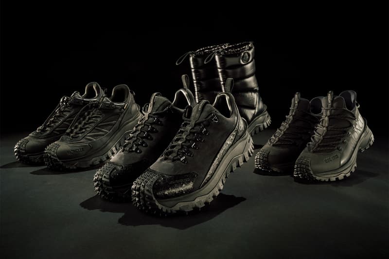 Moncler Trailgrip Fall Winter 2024 Collection sneakers footwear sport mountaineering Apex Chalet GTX
