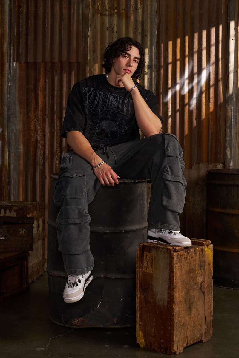 YoungLA and Gold's Gym Adaptable Gym and Fitness Apparel Collaboration