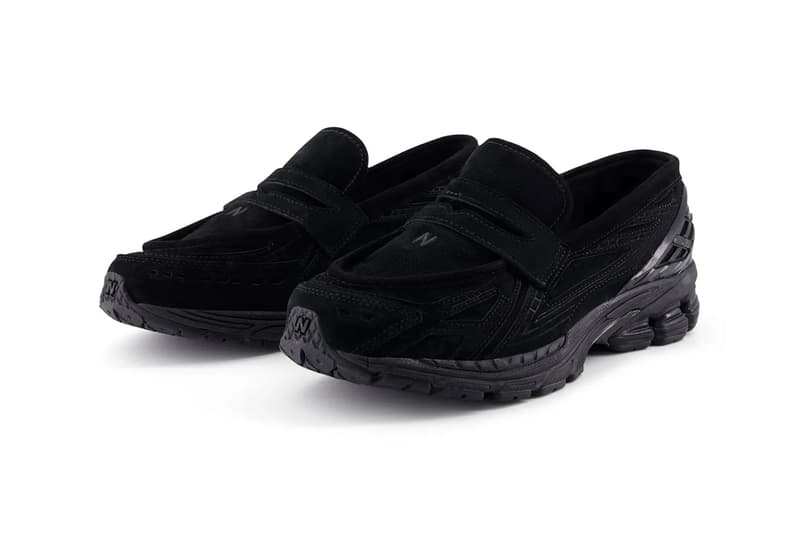 Official Look at the New Balance 1906L "Black Suede" U1906LNT release info loafers footwear casual style performance 