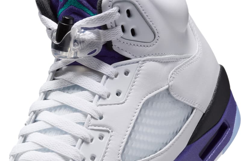 air michael jordan brand 5 grape sneakers 2025 release date rumor info photos price store list buying guide