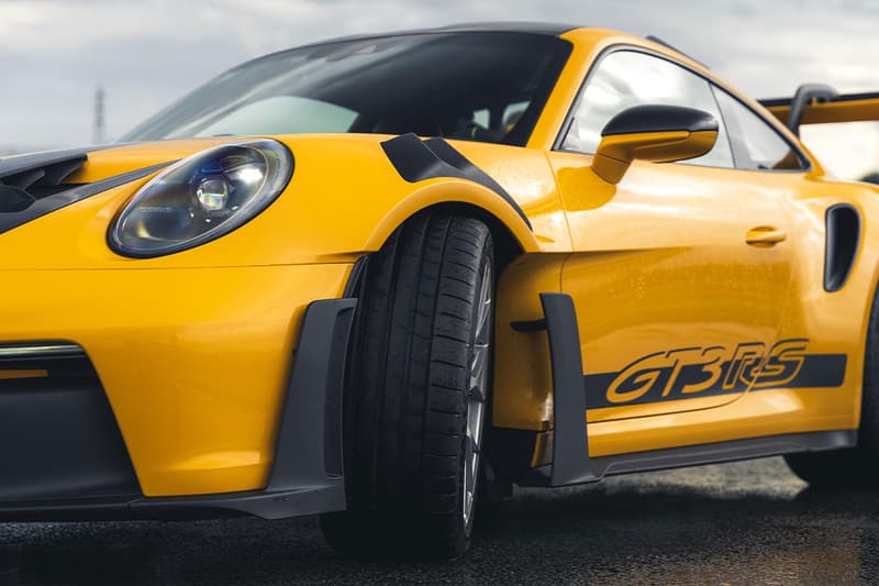 Porsche x Michelin Wet Weather Track Tire Info