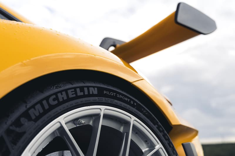 Porsche x Michelin Wet Weather Track Tire Info
