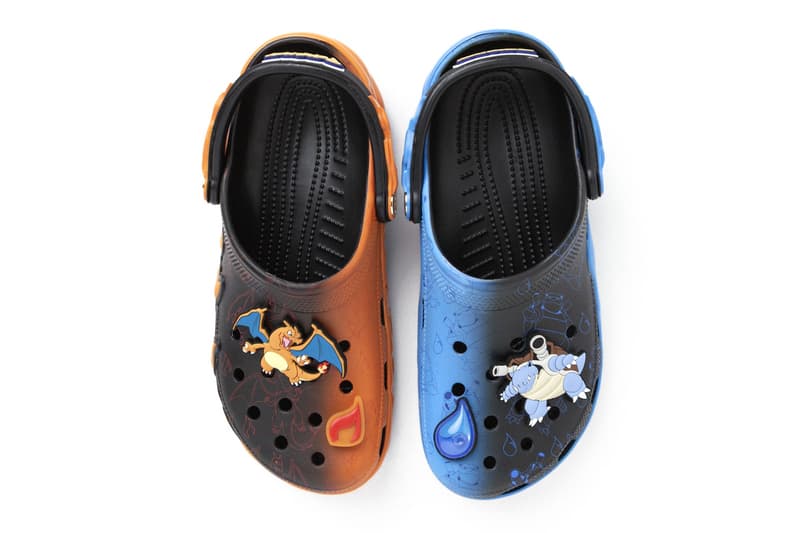 Pokémon and Crocs Release "Charizard vs. Blastoise" Versus Clog 211346-90H may 2026 team fire team water