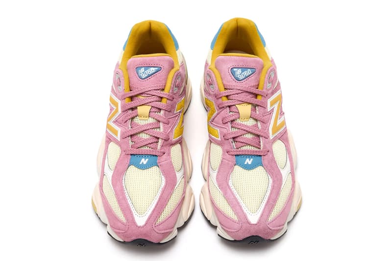 New Balance 9060 Gets an Eccentric Makeover in "Pink Suede" Release Info