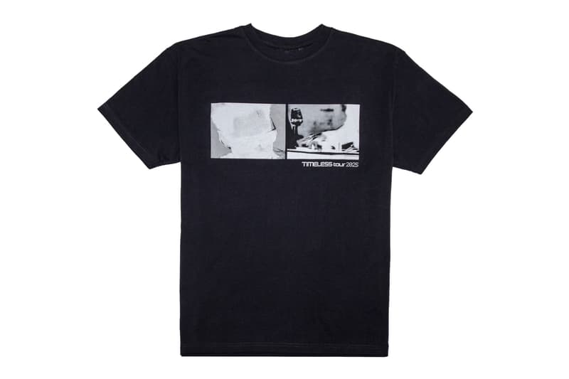 Kaytranada Has Dropped 'Timeless' Tour Merch album 2025 t-shirts graphics black and white dj electronic montreal canadian weeknd