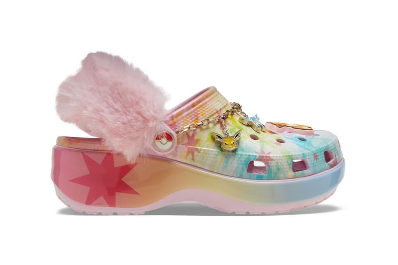 Pokémon and Crocs Spotlight "Eevee" in Latest Classic Clog Collaboration Crocs Classic Platform Clog “Pokémon Eevee” (SKU: 211429-90H