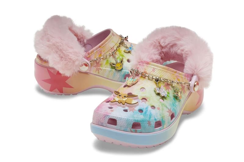 Pokémon and Crocs Spotlight "Eevee" in Latest Classic Clog Collaboration Crocs Classic Platform Clog “Pokémon Eevee” (SKU: 211429-90H