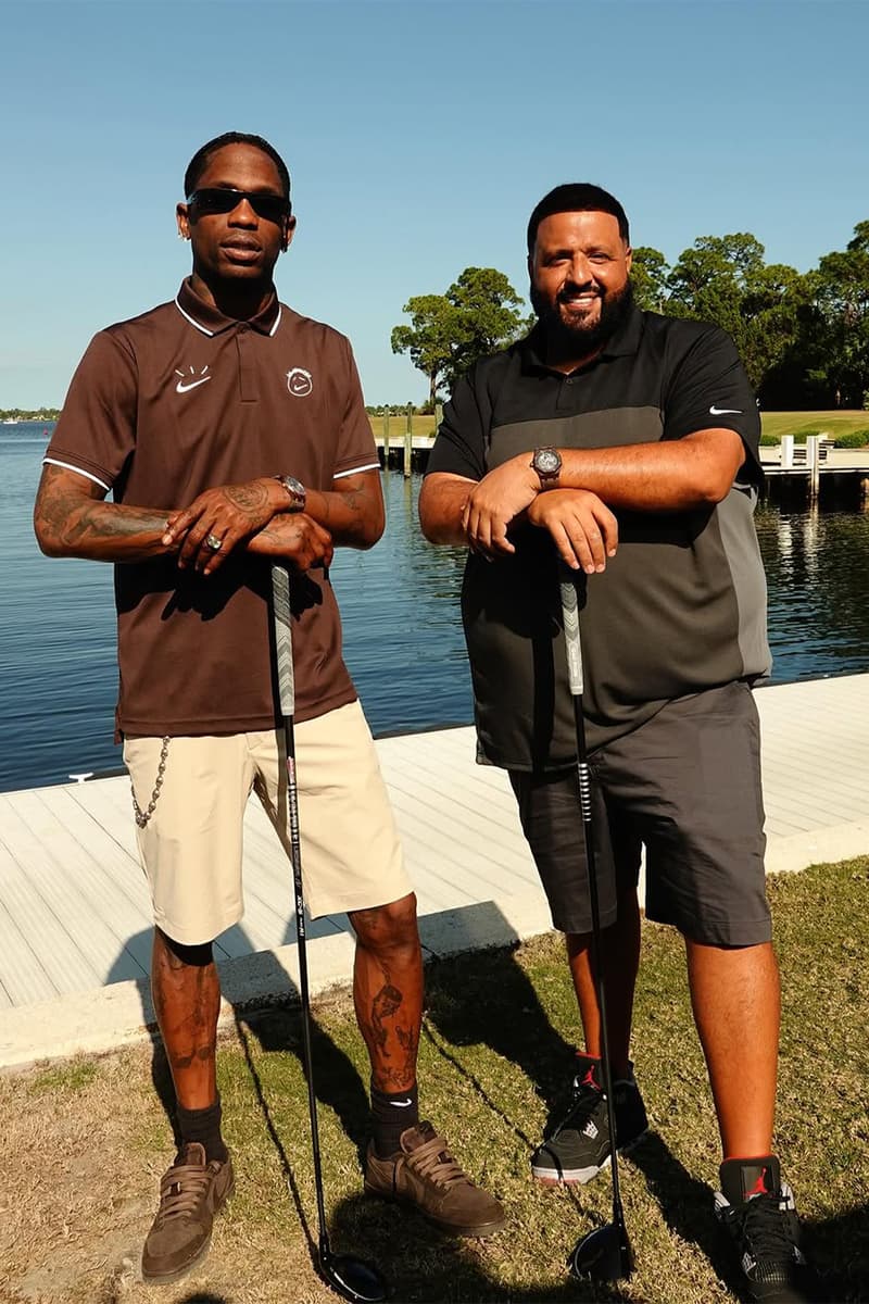 トラヴィス・スコット x Nike によるゴルフコレクションが発売間近? Travis Scott x Nike x Cactus Jack Golf Collection first look