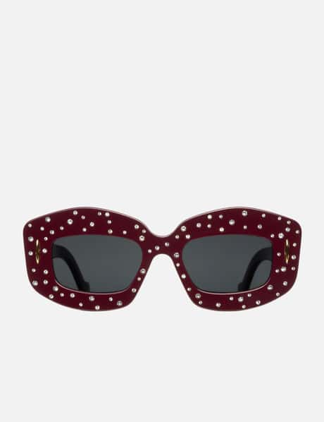 Loewe Smooth Pavé Screen Sunglasses