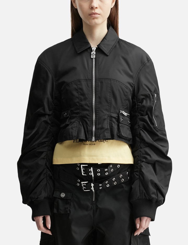 Duchesse Nylon Fitted Jacket Placeholder Image