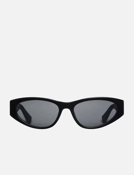 MessyWeekend BLADE BLACK/TRANSPARENT FRAME GREY LENS