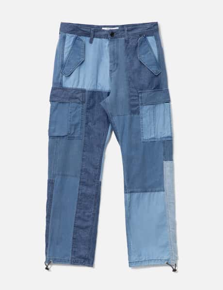 FDMTL Patchwork Cargo Pants 3YR Wash