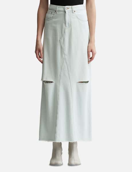 MM6 Maison Margiela DENIM MAXI SKIRT