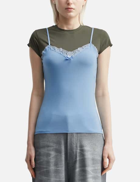 Acne Studios Layered Strap T-shirt