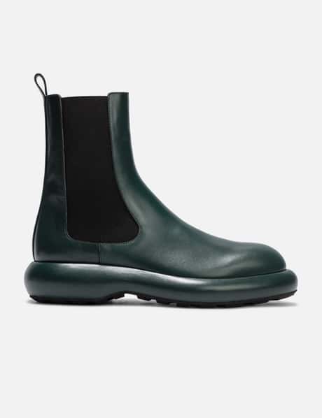Jil Sander Leather Ankle Boots