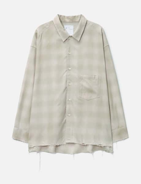 ANCELLM Rayon Check Shirt