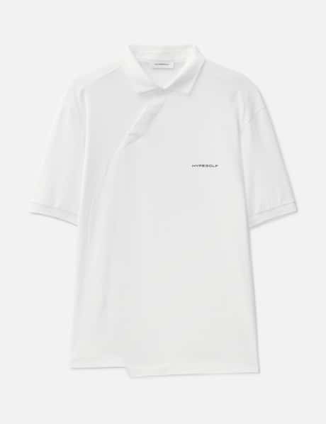 Hypegolf HYPEGOLF x POST ARCHIVE FACTION (PAF) Diagonal Polo T-shirt